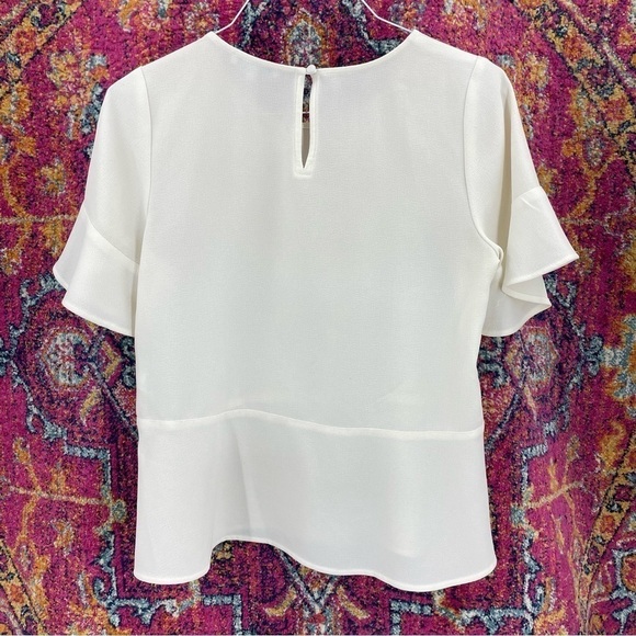 MADEWELL Flare-Hem Top Blouse - Picture 7 of 9